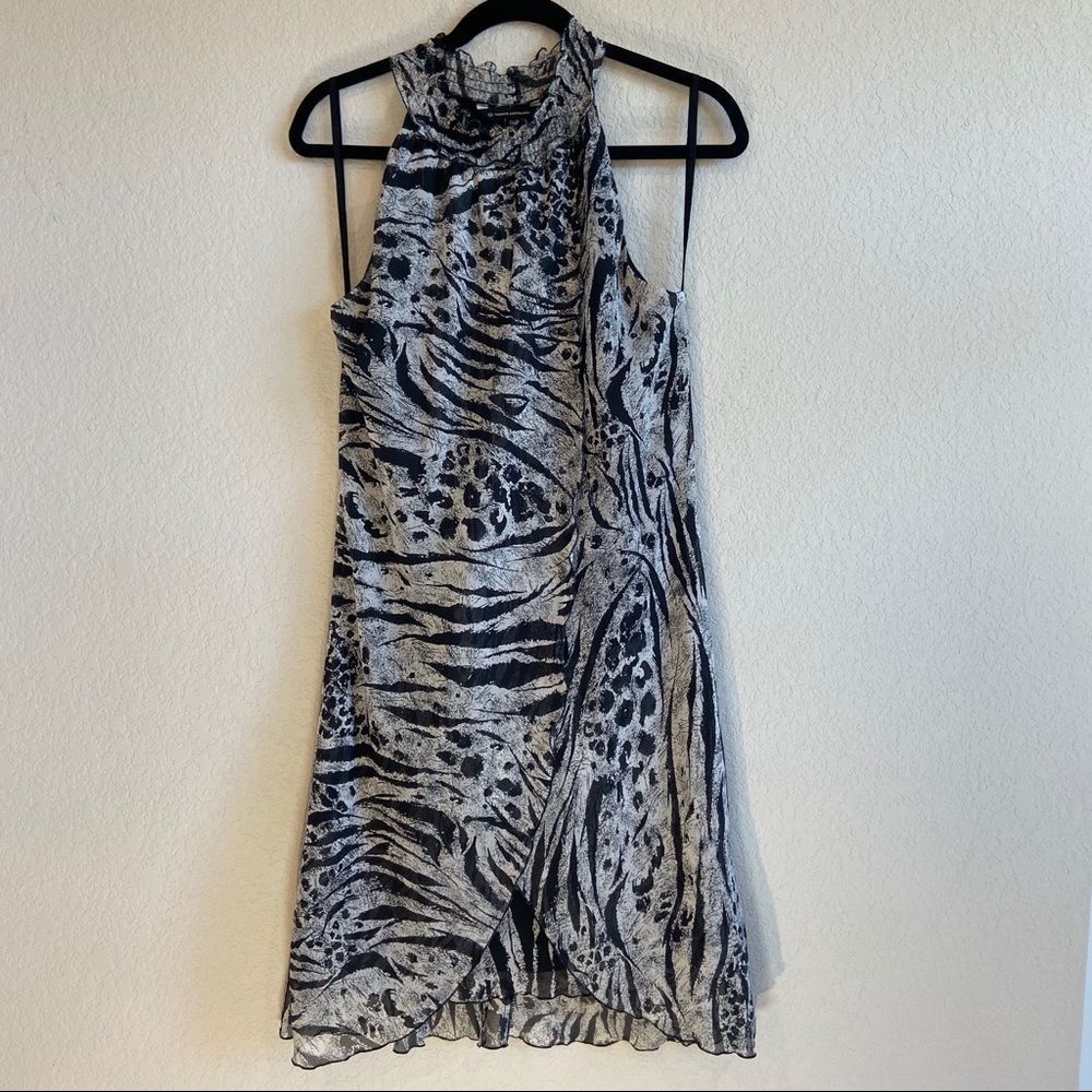 Things Contempo High Neck Sleeveless Dress Size 6